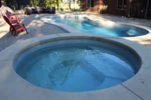 Leisure Pools Eclipse 35 Silver Grey w Round Sorrent Spa 2019 0816 3